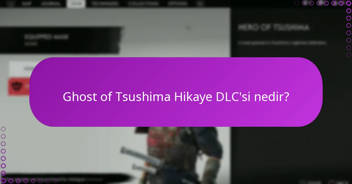 Ghost of Tsushima Hikaye DLC’si ile hangi bonuslar geliyor?