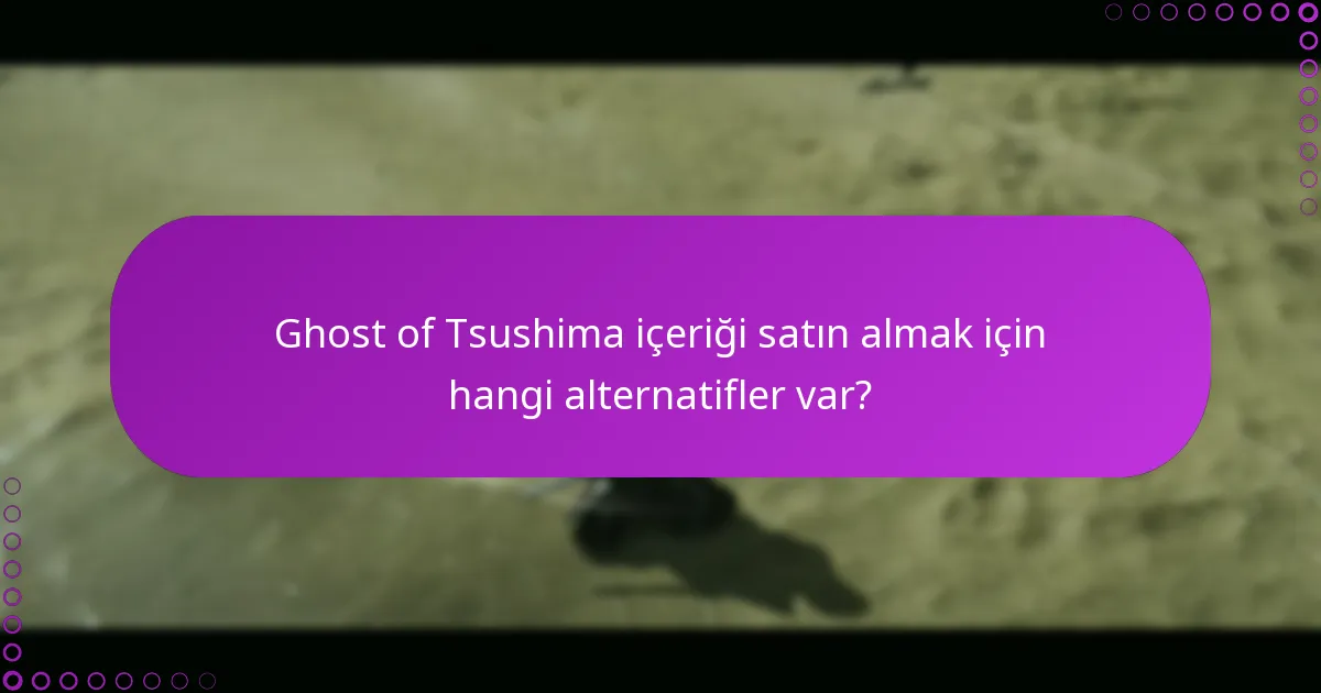 Ghost of Tsushima için cüzdan bakiyemi nasıl kontrol edebilirim?
