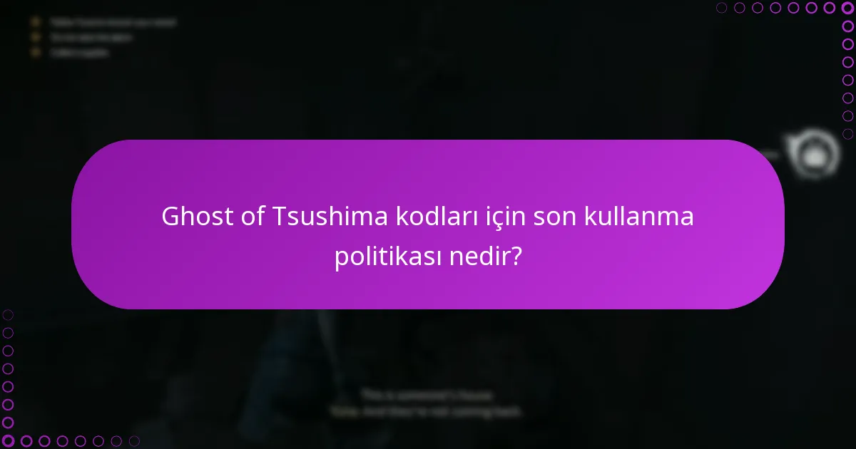 Ghost of Tsushima kod kullanımını destekleyen platformlar hangileridir?